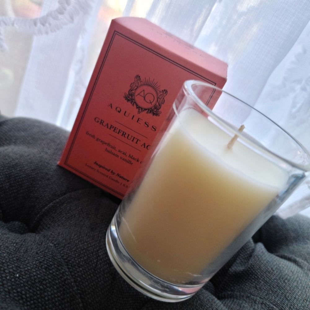 AQUIESSE Grapefruit Acai Luxury Candle
